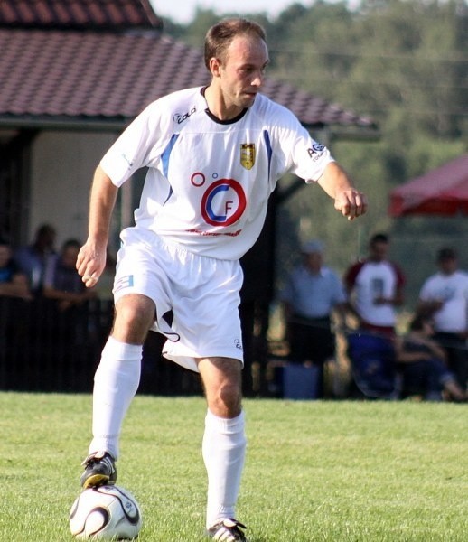 Andrzej Sapa w drugiej połowie zdobył dwa gole.