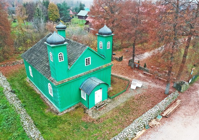 Meczet jesienią