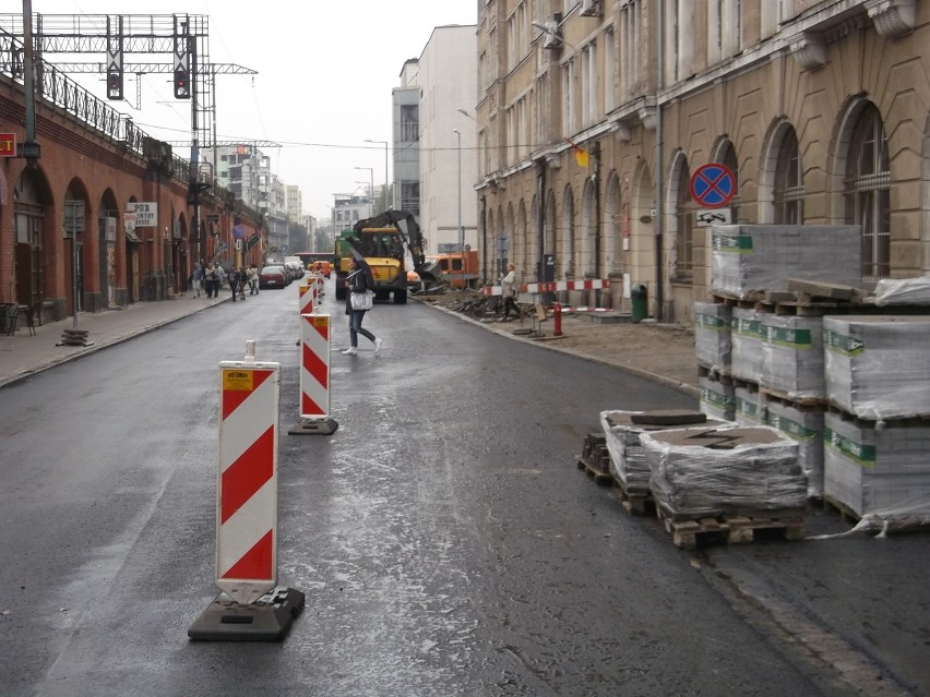 Wrocław: Kończą remont na Bogusławskiego (ZDJĘCIA)