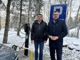 W Sandomierzu stanęły ładowarki do samochodów elektrycznych