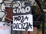 Bydgoszcz. Tak obywatele manifestują przeciw zaostrzeniu prawa aborcyjnego [zdjęcia]