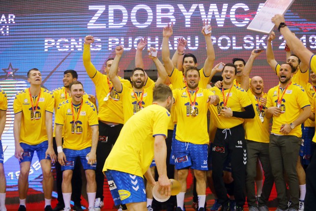 Tak kielecka drużyna fetowała swój ostatni jak dotąd Puchar Polski, w 2019 roku w poznańskiej Arenie