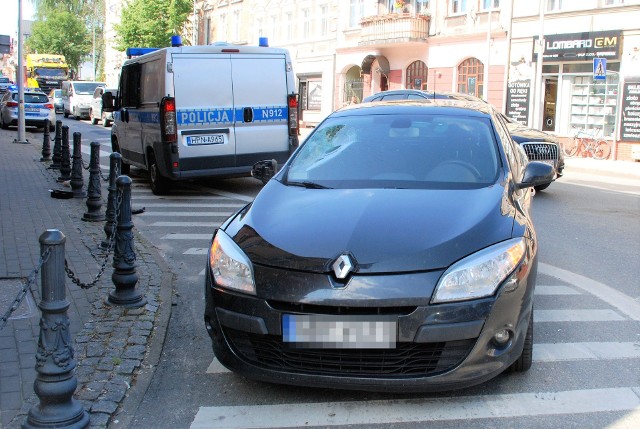 Potrącenie na przejściu przy ul. Sikorskiego.