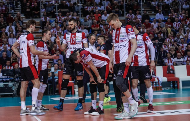 12.04.2017 rzeszow asseco resovia rzeszow pge skra belchatow 2:3 polfinal mistrzostw polski mecz ii fot krzysztof kapica