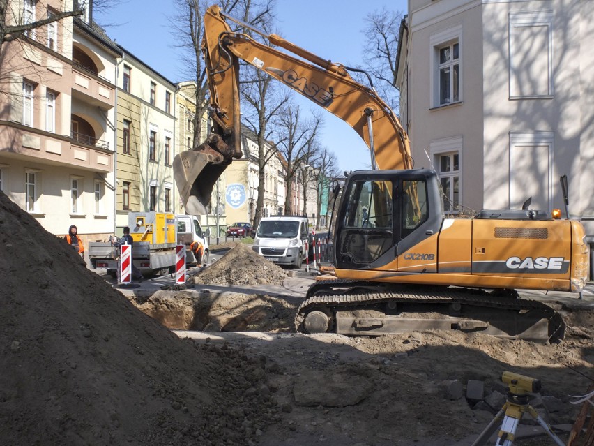 Rozpoczął się remont ulicy Szarych Szeregów w Słupsku...