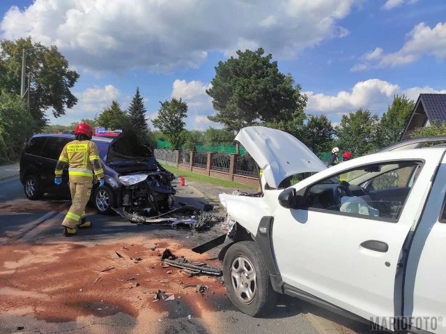 Wypadek w Opolu. Jedna osoba jest poszkodowana.