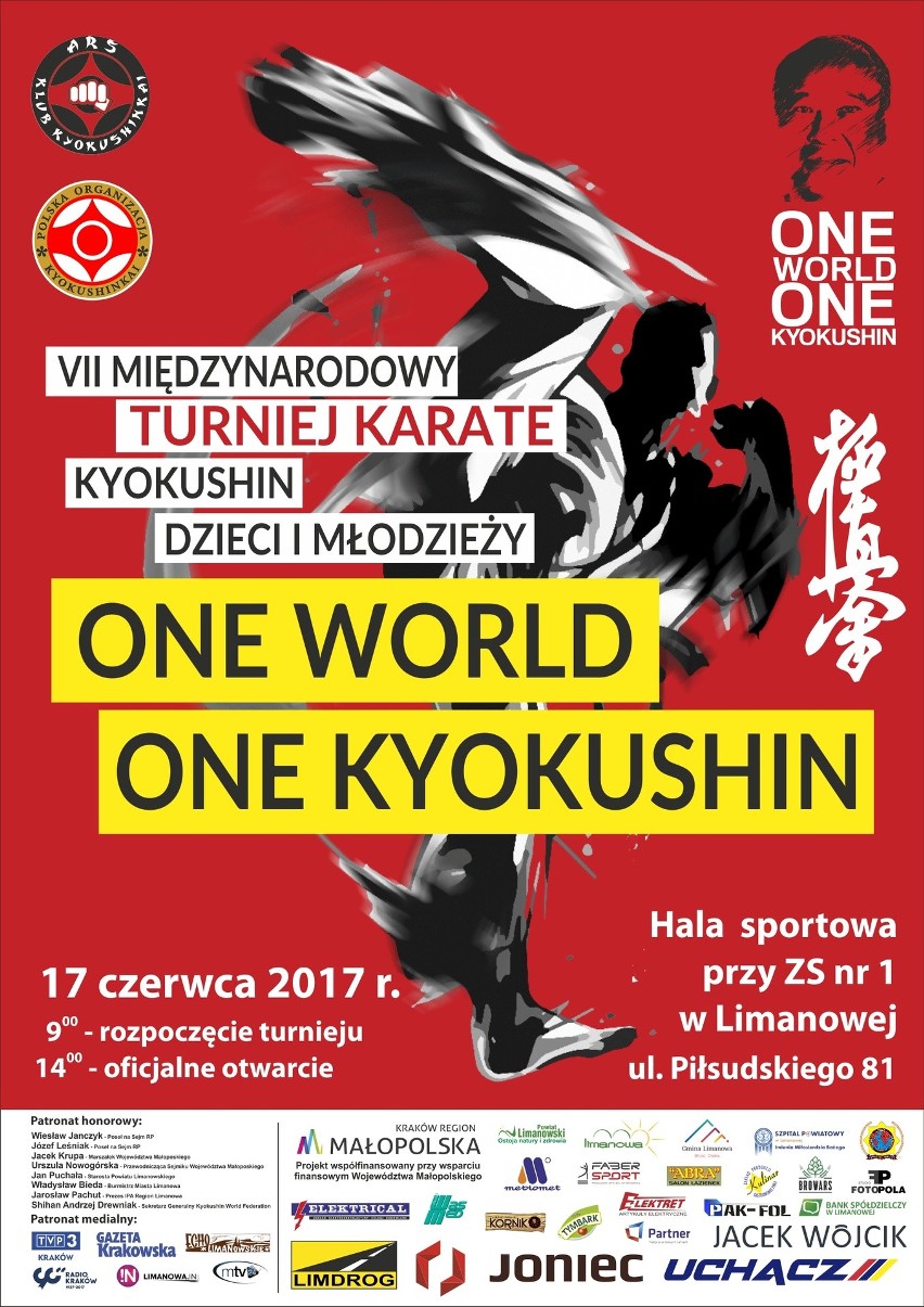Wielkie święto Karate Kyokushin w Limanowej [ZAPOWIEDŹ]