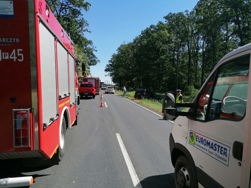 Do groźnego wypadku doszło w piątek 31 – lipca na drodze...