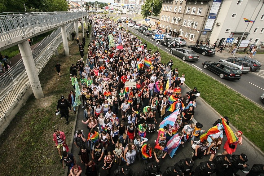 W sobotę (1 czerwca) odbył się II Marsz Równości w Zielonej...