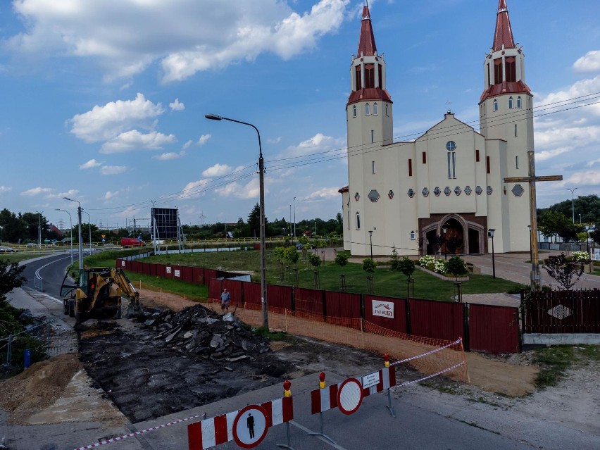 Prace przy ulicy Narewskiej mają zakończyć się 27 sierpnia.