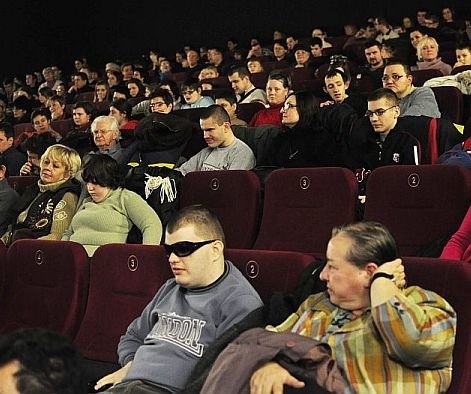 Podczas specjalnego pokazu film "Księżniczka i żaba&#8221; obejrzało około 300 osób niewidomych i niedowidzących z Radomia.