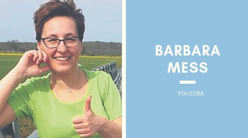 Barbara Mess jest kandydatką do tytułu Położna Roku.  Od...