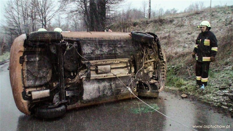 Tuchów. Wypadek na ulicy Ryglickiej