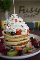 Pancake  - jeden z hitów Fusy Cafe.