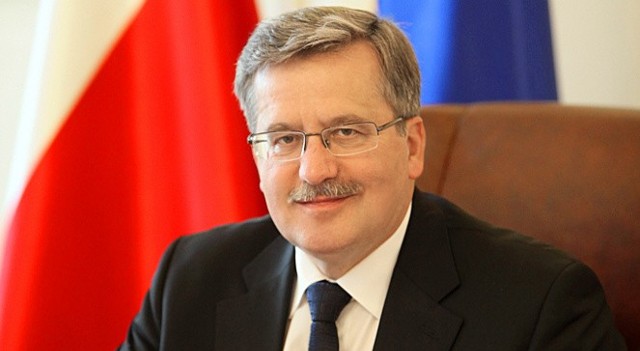 Prezydent Bronisław Komorowski.