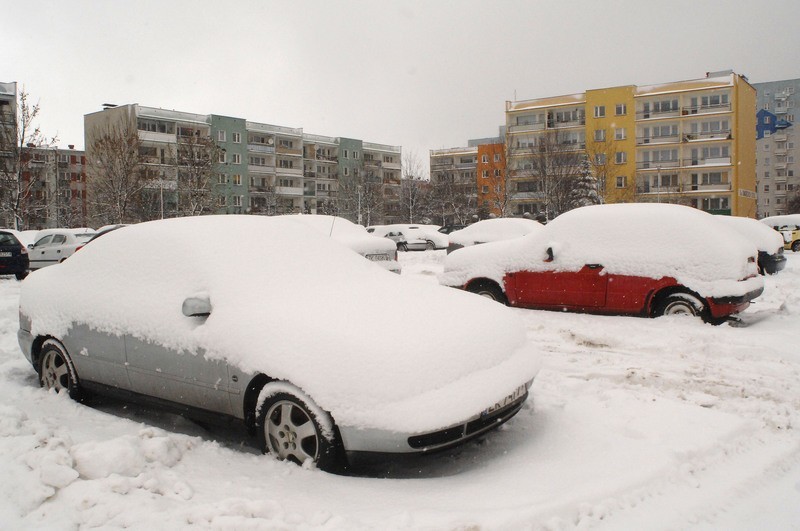 Zima zaatakowała w regionie koszalińskim