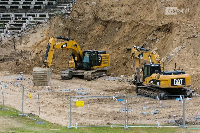 Nowy stadion w Szczecinie. Nowe wieści z budowy [ZDJĘCIA]