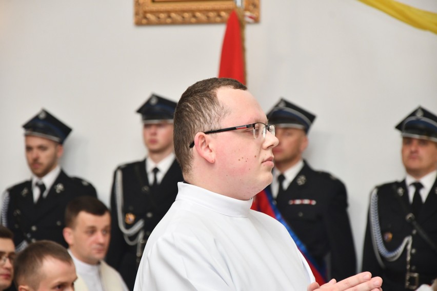 Święcenia diakonatu Piotra Kozłowskiego.