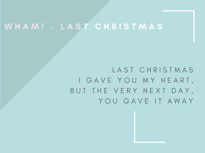 Wham! - Last Christmas