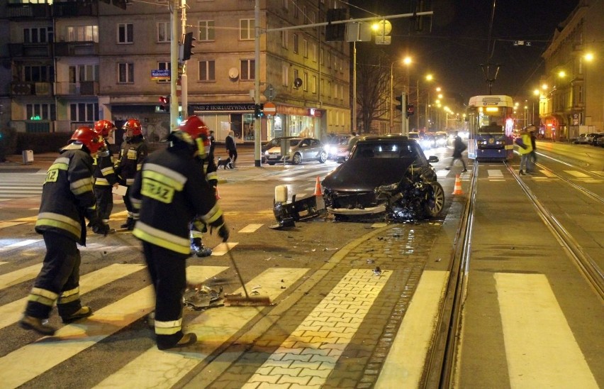 Wypadek na skrzyżowaniu Kołłątaja i Kościuszki