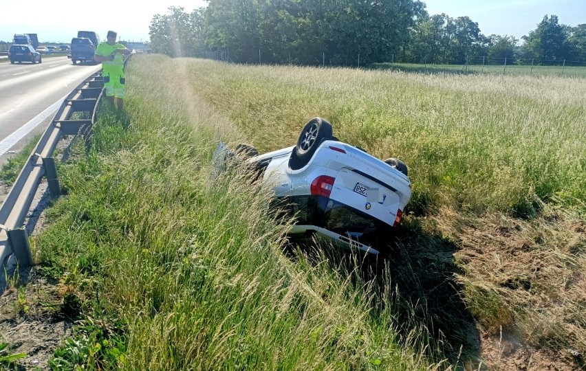 Groźny wypadek na autostradzie A4