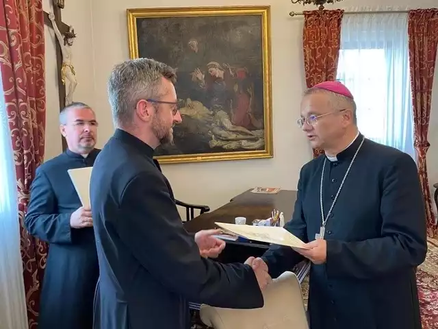 Ks. Marcin Kliszcz, kustosz sanktuarium w Grodowcu został mianowany kustoszem sanktuarium w Rokitnie