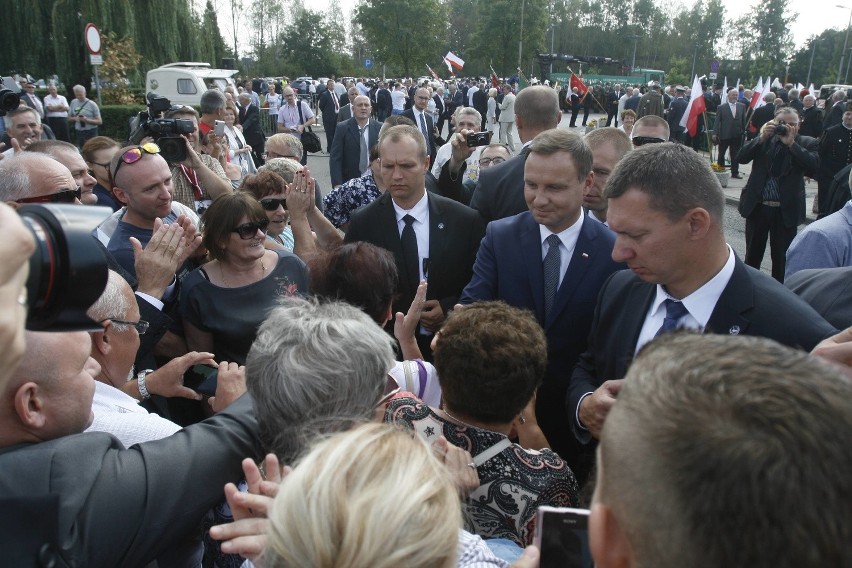 Prezydent Andrzej Duda w Jastrzębiu na uroczystościach...