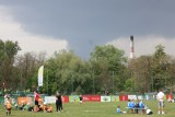 Śląski Finał Pucharu Tymbarku został przerwany z powodu pożaru składowiska odpadów. Zobacz ZDJĘCIA
