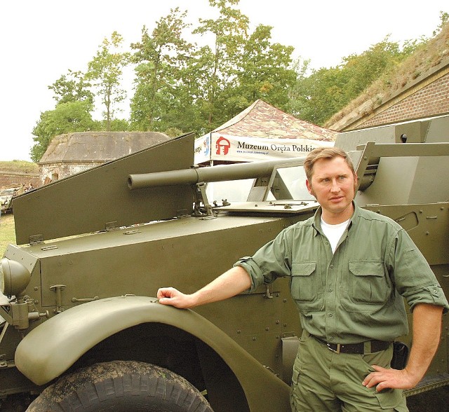 Paweł Pawłowski, dyrektor Muzeum Oręża Polskiego w Kołobrzegu.