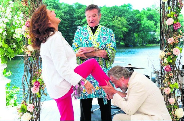 Susan Sarandon, Robin Williams, Robert De Niro w "Wielkim weselu"