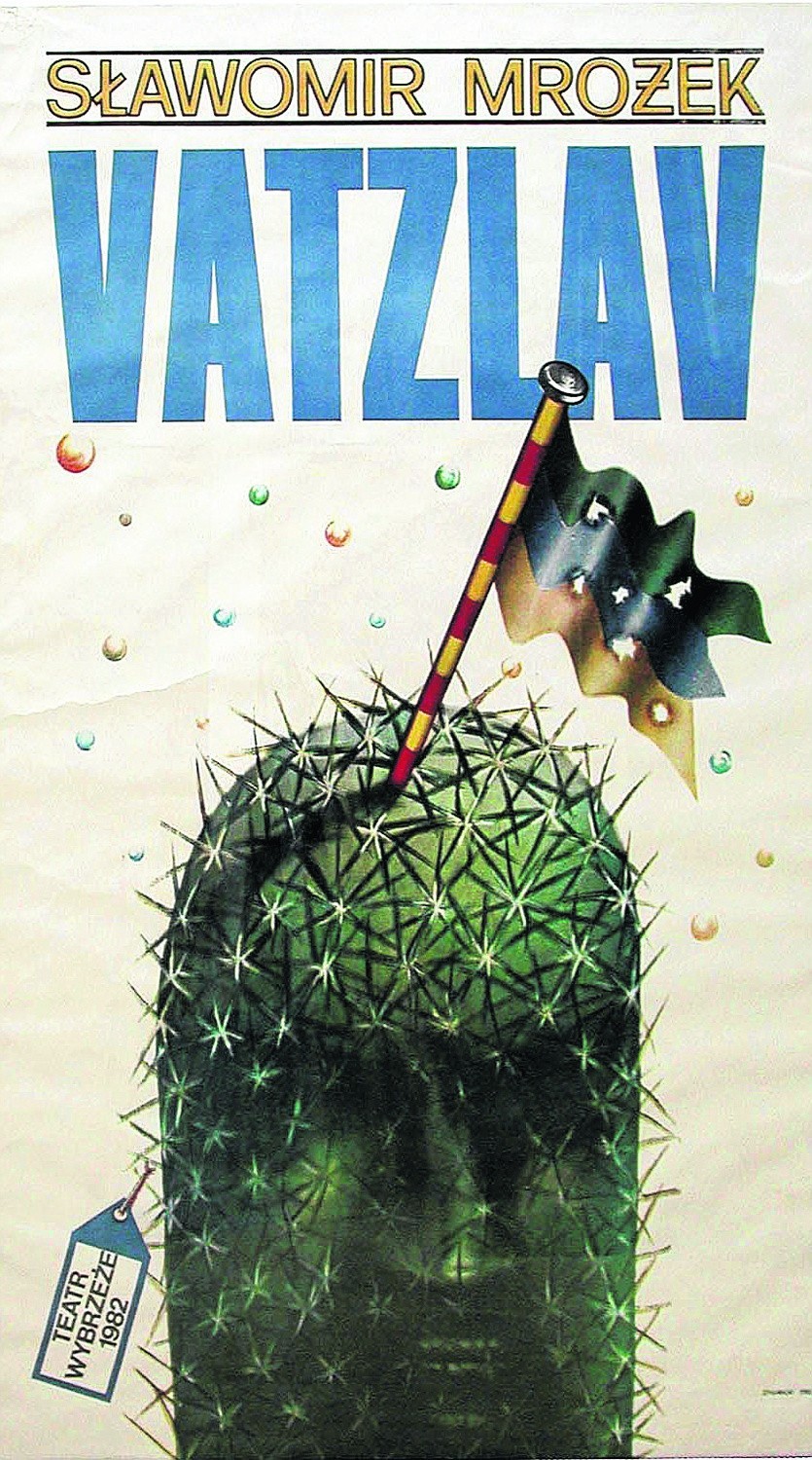 Plakat przedstawienia, Teatr Wybrzeże, 1982
