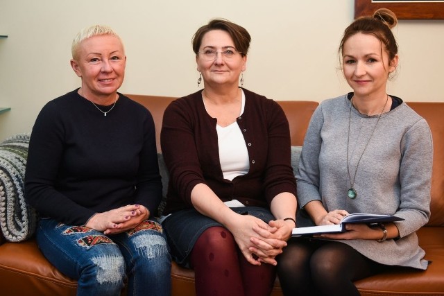 Tamara Briańska, Joanna Jaśkowiak oraz Patrycja Danielewska (od lewej) niechcący zorganizowały największy Finał WOŚP w Poznaniu, który odbędzie się na Ławicy