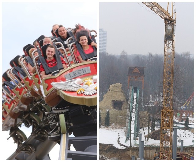 Legendia na Śląsku ma jeden z największych rollercoaster w Polsce!