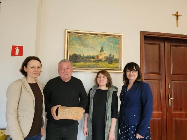 Olga Pawłowska z Drohobycza 17 maja spotkała się z przedstawicielami powiatu tarnobrzeskiego