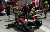 Łodygowice. Wypadek z udziałem motocykla i osobówki
