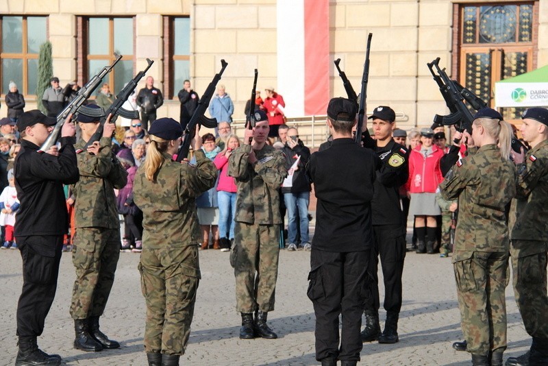 Święto Niepodległości na Placu Wolności w Dąbrowie Górniczej