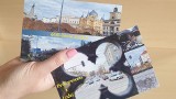 Łodzianin stworzył antykartki pocztowe z pozdrowieniami z Łodzi. Są na nich rudery, dziury w jezdniach i korki ZDJĘCIA