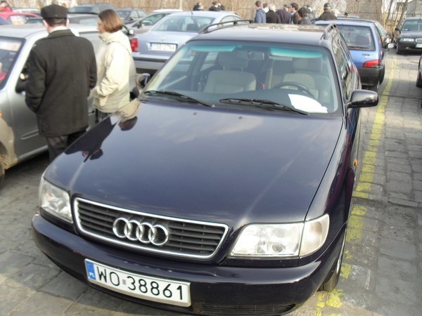 Audi A6, 1994 r., 2,5 TDI, wspomaganie kierownicy, centralny...