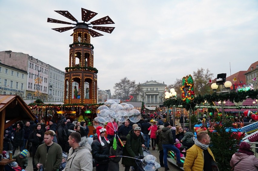 Bożonarodzeniowy jarmark w Poznaniu można odwiedzać...
