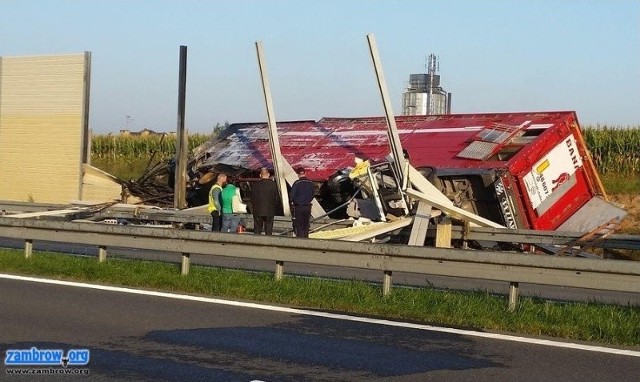 Śmiertelny wypadek na obwodnicy Zambrowa.