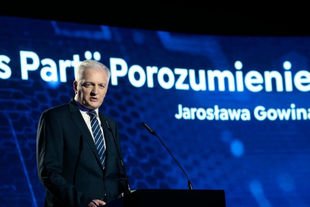 Kongres wyborczy Porozumienia. Jarosław Gowin ponownie wybrany prezesem partii