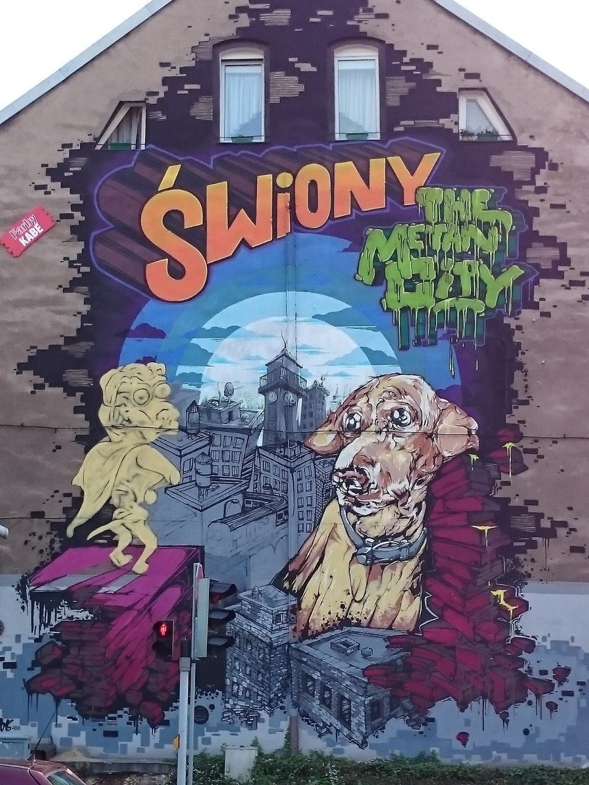 Nowy mural Świętochłowice