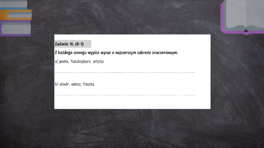 Egzamin ósmoklasisty 2019. [17.11] Język polski - test próbny ósmoklasisty z Gdańskim Wydawnictwem Oświatowym