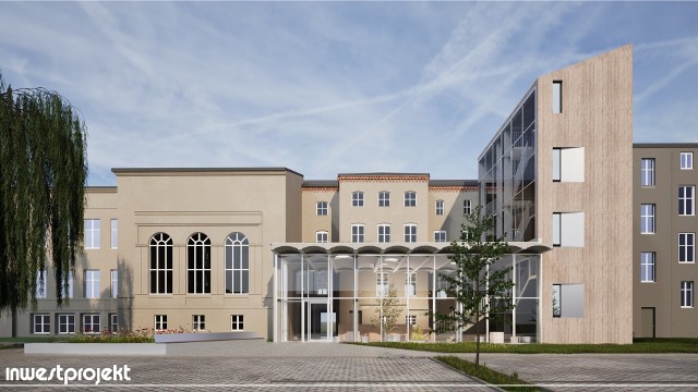 Jest już koncepcje architektoniczno-budowlana kompleksu budynków znajdujących się przy ul. Partyzantów 24-26 oraz nowych obiektów, które zlokalizowane będą na terenie pomiędzy ul. Słowiańską a ul. Partyzantów.