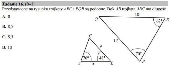 Matura 2016: Matematyka poziom podstawowy [ODPOWIEDZI, ARKUSZ CKE]