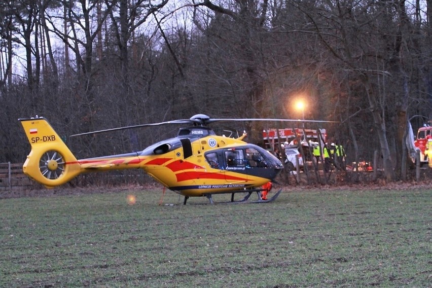 Dramat rozegrał się 5.02.2020r. w Ligocie Prószkowskiej, na...