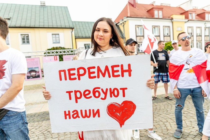 Marsz Solidarności z więźniami politycznymi na Białorusi...