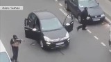 Sprawcy ataku na "Charlie Hebdo" zastrzelili na ulicy policjanta (WIDEO)