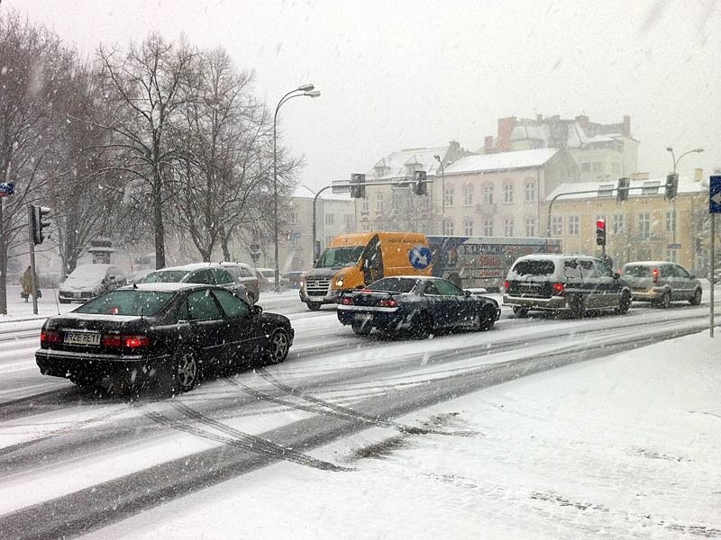 Od rana na ulicach Rzeszowa doszło do 15 stłuczek. Policja...