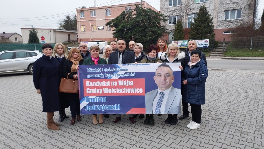 13 marca  w Wojciechowicach Damian Jędrzejewski, kandydat na...